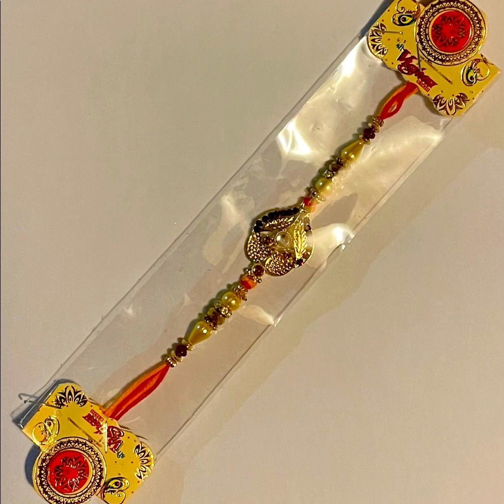 Designer Hand Crafted Rakhi Bracelet